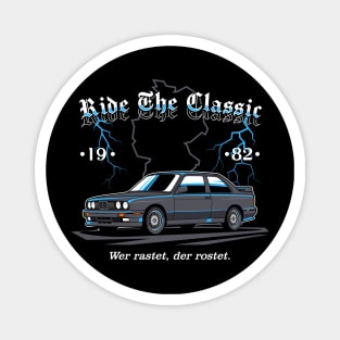 RIDE THE CLASSIC E30 Magnet